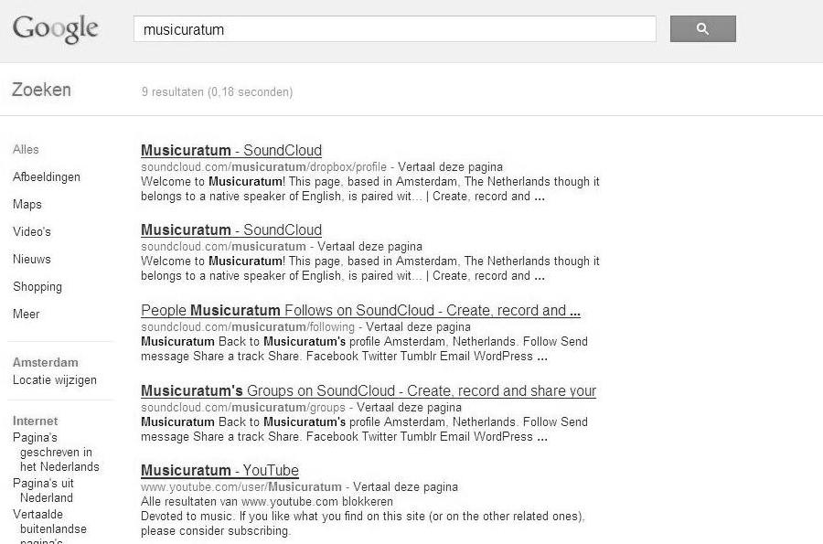 Search Engine Results
