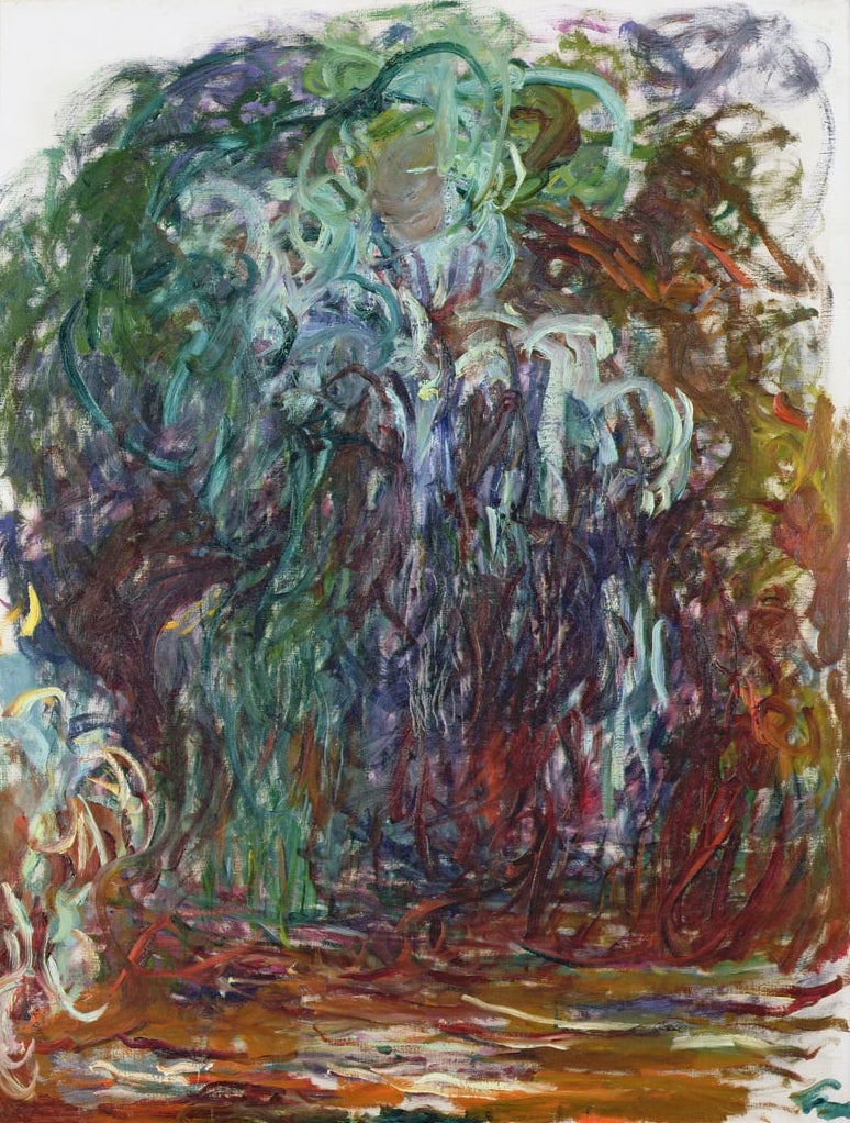 Claude Monet, “Saule pleureur” (1921-22)
